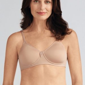 woman wearing nude bra