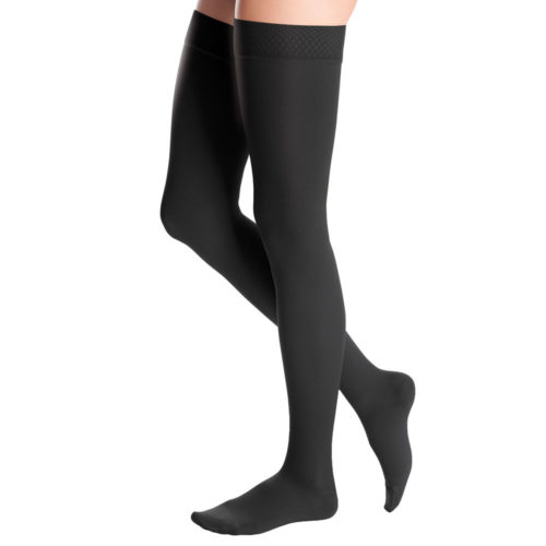 black compression stockings