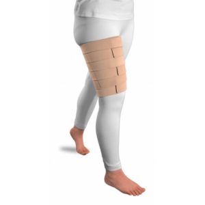 Nude wrap thigh compression